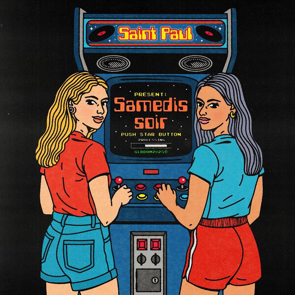 Saint Paul returns to GLBDOM with a new two-track EP inspired by the musical vibe of the 90's that deeply shapes his style.